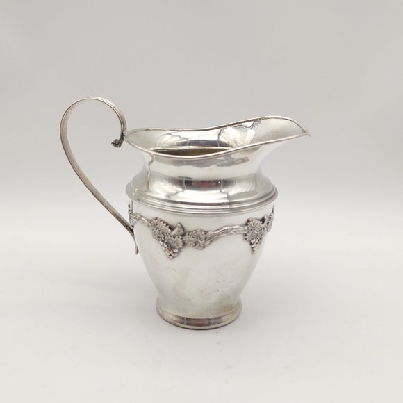 Sheffield Reproductions Silverplate Pitcher and Tray - Picture 3 of 10